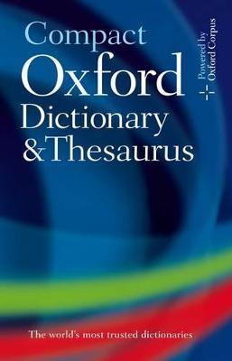 Compact Oxford Dictionary & Thesaurus - Oxford Languages - cover