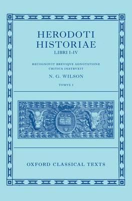 Herodotus: Histories, Books 1-4 (Herodoti Historiae: Libri I-IV) - cover