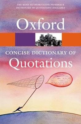 Concise Oxford Dictionary of Quotations - cover