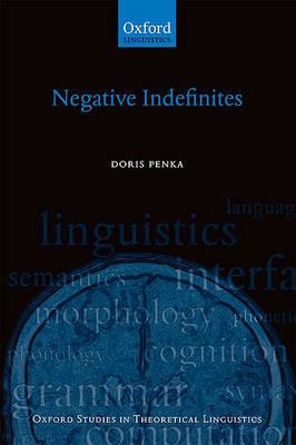 Negative Indefinites - Doris Penka - cover