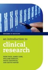 An Introduction to Clinical Research - Piers Page,James Carr,William Eardley - cover