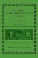 Macrobii Ambrosii Theodosii Saturnalia - cover