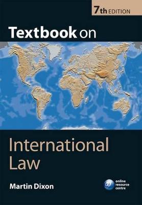 Textbook on International Law - Martin Dixon - cover