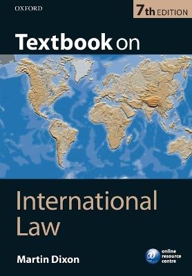 Textbook on International Law - Martin Dixon - cover