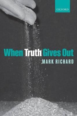When Truth Gives Out - Mark Richard - cover
