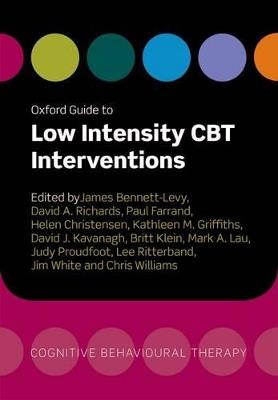 Oxford Guide to Low Intensity CBT Interventions - cover