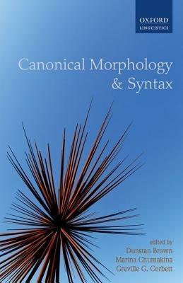 Canonical Morphology and Syntax - cover