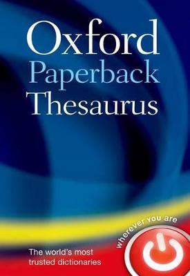 Oxford Paperback Thesaurus - Oxford Languages - cover
