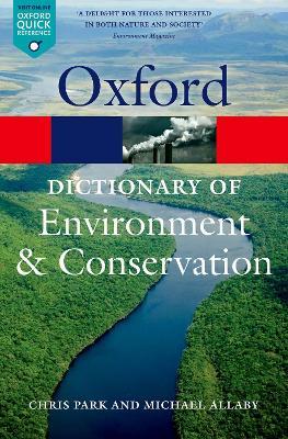 A Dictionary of Environment and Conservation - cover