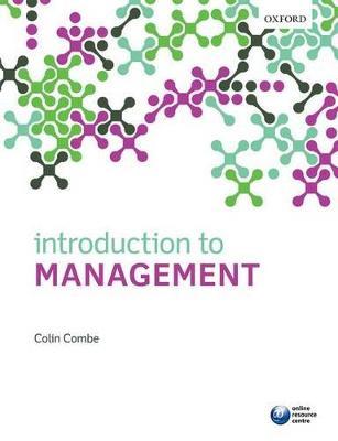 Introduction to Management - Colin Combe - cover