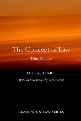 The Concept of Law - HLA Hart - cover