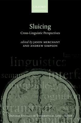 Sluicing: Cross-Linguistic Perspectives - cover