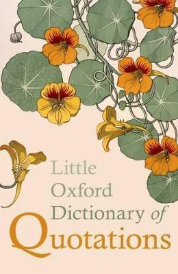 Little Oxford Dictionary of Quotations - cover