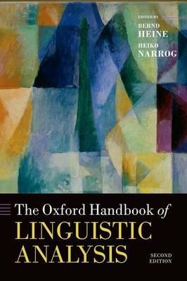 The Oxford Handbook of Linguistic Analysis - cover