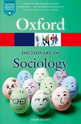A Dictionary of Sociology - John Scott - cover