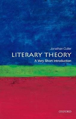 Literary Theory: A Very Short Introduction - Jonathan Culler - cover
