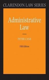 Administrative Law - Peter Cane - cover
