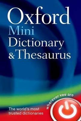 Oxford Mini Dictionary and Thesaurus - Oxford Languages - cover