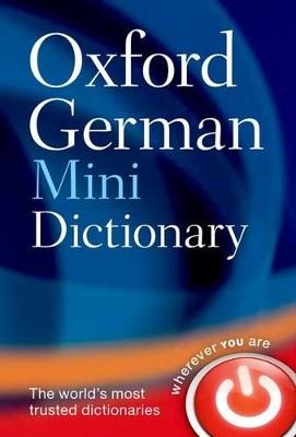 Oxford German Mini Dictionary - Oxford Languages - cover