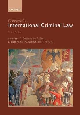 Cassese's International Criminal Law - Antonio Cassese,Paola Gaeta - cover