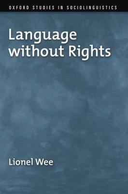 Language without Rights - Lionel Wee - cover