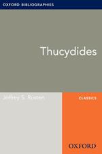 Thucydides: Oxford Bibliographies Online Research Guide