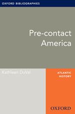 Pre-contact America: Oxford Bibliographies Online Research Guide