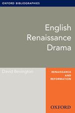 English Drama: Oxford Bibliographies Online Research Guide