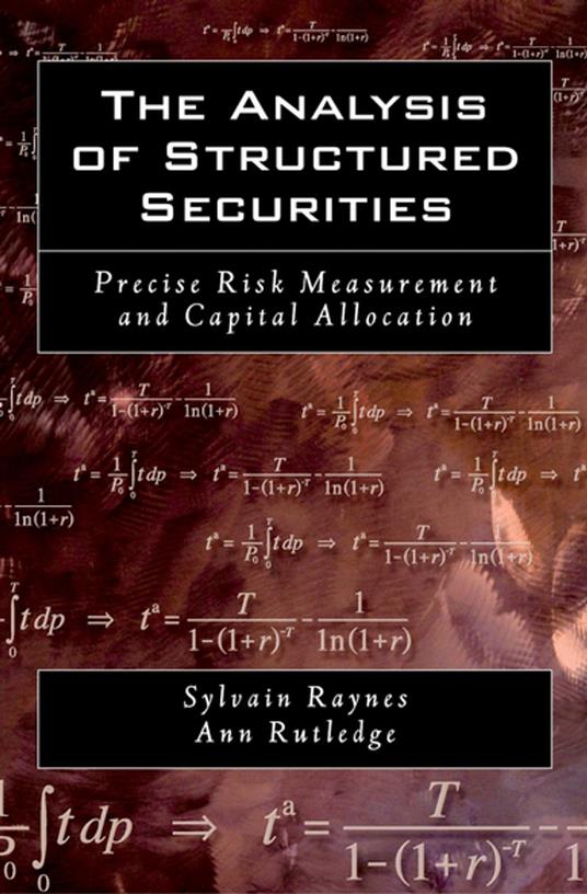 The Analysis of Structured Securities