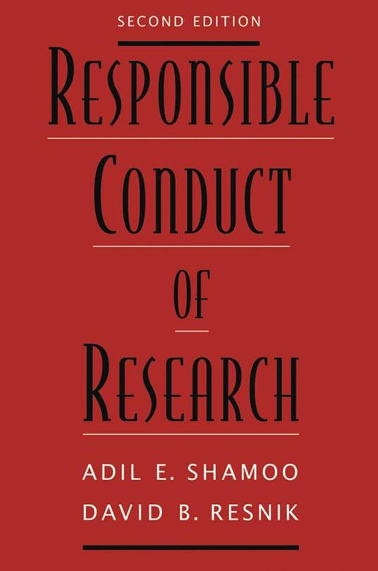 Responsible Conduct of Research