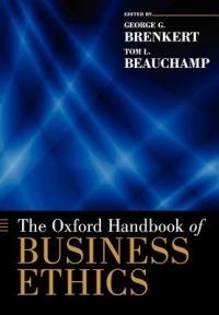 The Oxford Handbook of Business Ethics - cover