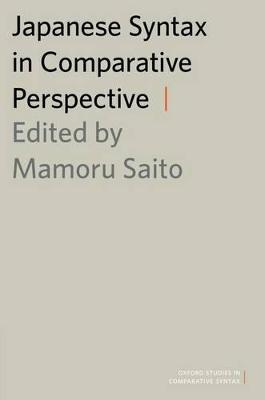 Japanese Syntax in Comparative Perspective - cover