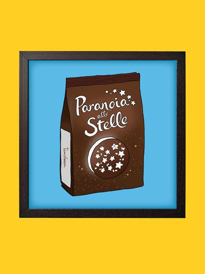 Stampa Paranoia Alle Stelle, 20 x 20 cm