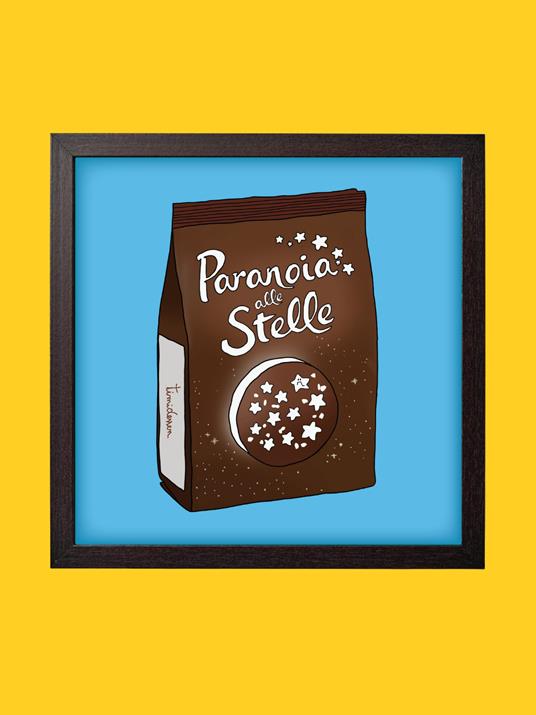 Stampa Paranoia Alle Stelle, 20 x 20 cm