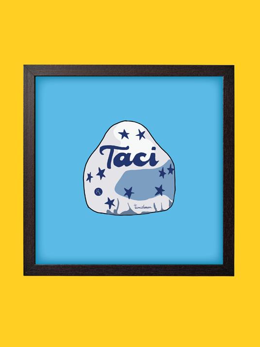 Stampa Taci, 20 x 20 cm