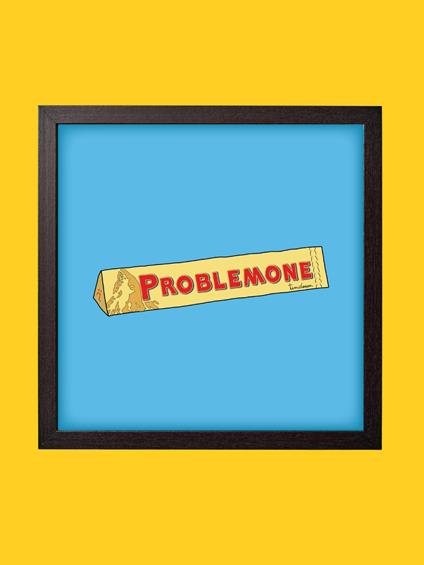 Stampa Problemone, 20 x 20 cm