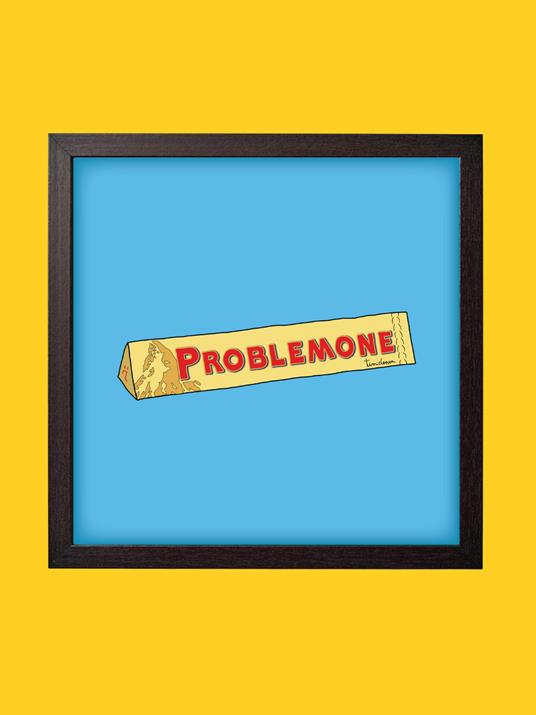 Stampa Problemone, 20 x 20 cm