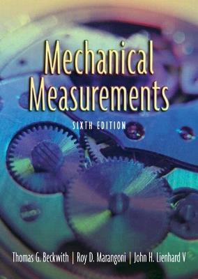 Mechanical Measurements - Thomas Beckwith,Roy Marangoni - cover