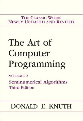 Art of Computer Programming, The: Seminumerical Algorithms, Volume 2 - Donald Knuth - cover