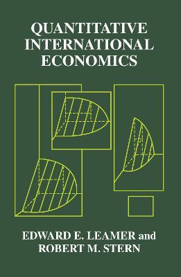 Quantitative International Economics - Edward E. Leamer,Robert M. Stern - cover
