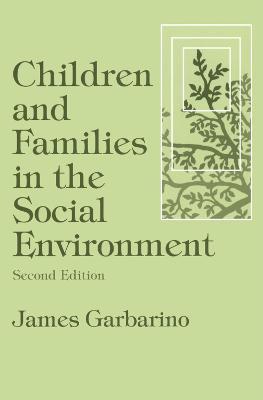 Children and Families in the Social Environment: Modern Applications of Social Work - James Garbarino - cover