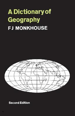 A Dictionary of Geography - John Rice - cover