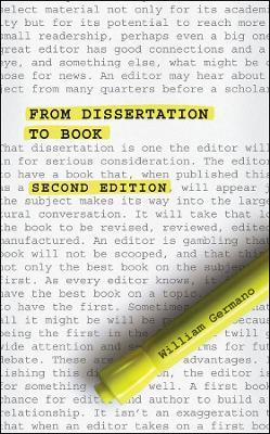 From Dissertation to Book, Second Edition - William Germano - cover