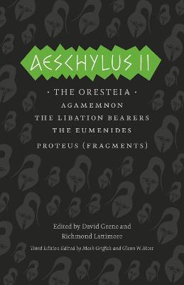Aeschylus II: The Oresteia - Aeschylus - cover