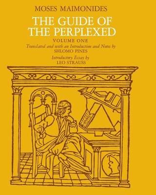 The Guide of the Perplexed, Volume 1 - Moses Maimonides - cover