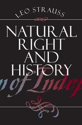 Natural Right and History - Leo Strauss - cover