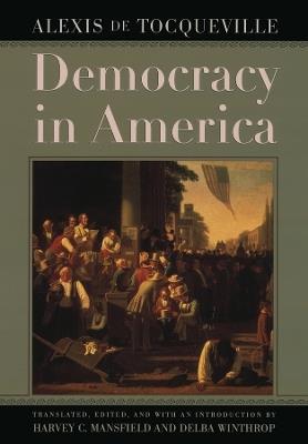 Democracy in America - Alexis de Tocqueville - cover