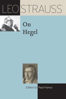 Leo Strauss on Hegel - Leo Strauss - cover