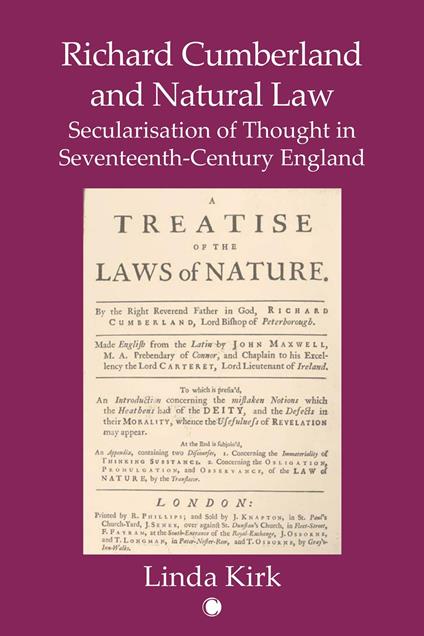 Richard Cumberland and Natural Law