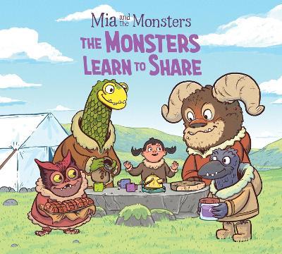 Mia and the Monsters: The Monsters Learn to Share: English Edition - Neil Christopher - cover